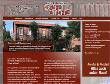 Tablet Screenshot of feuer-u-stein.de